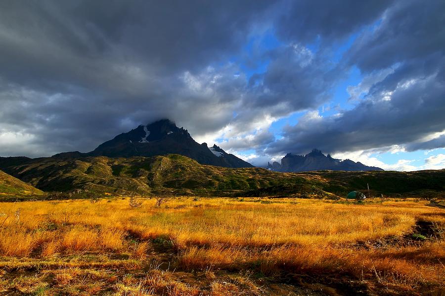 Sunset Photograph - Fields Of Patagonia by FireFlux Studios