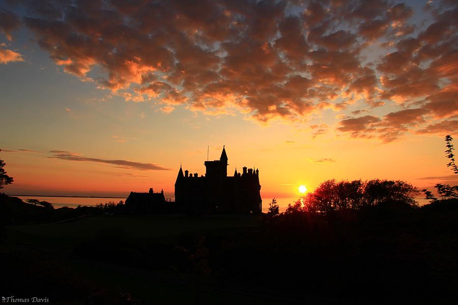 Fiery Castle Photograph by Thomas Davis - Fine Art America