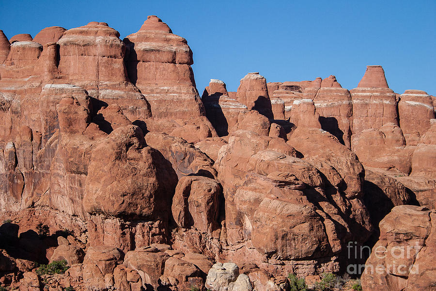 Arches National Park Photograph - Fiery Furnace 2132 by Stephen Parker