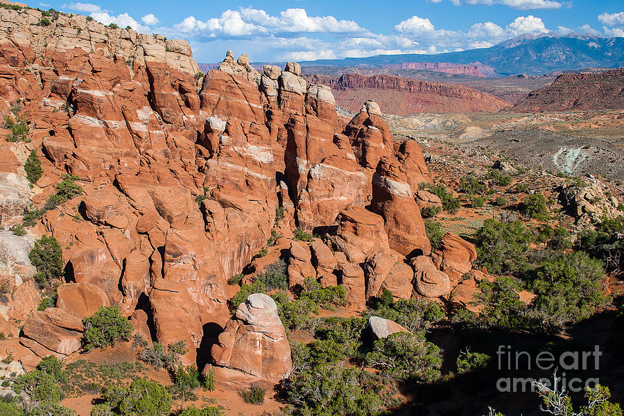 Arches National Park Photograph - Fiery Furnace Overlook 2135 by Stephen Parker