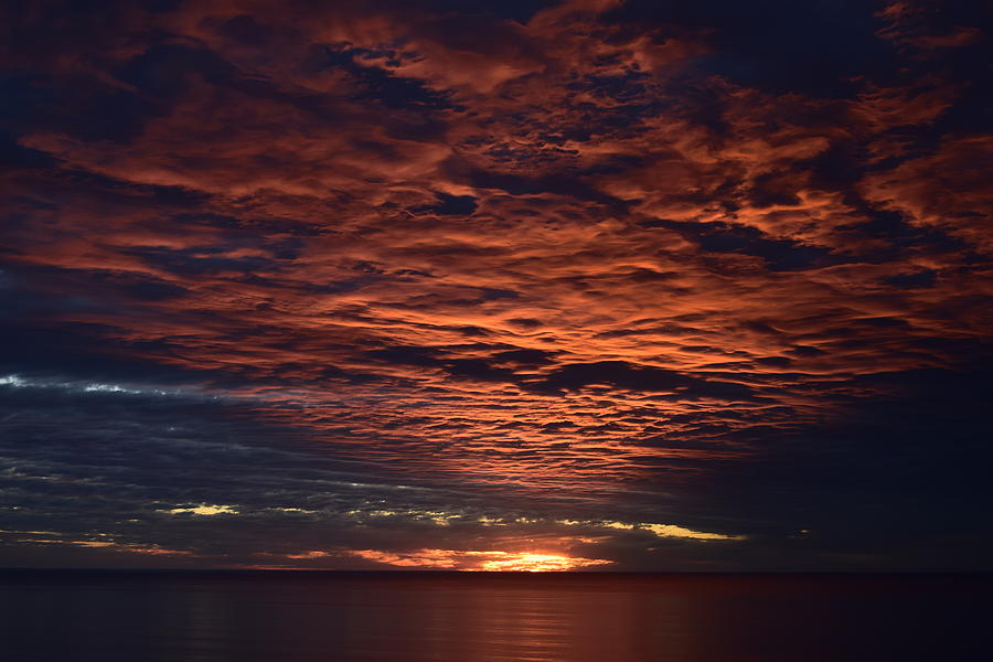 Fiery Sky Photograph by Eric Johansen