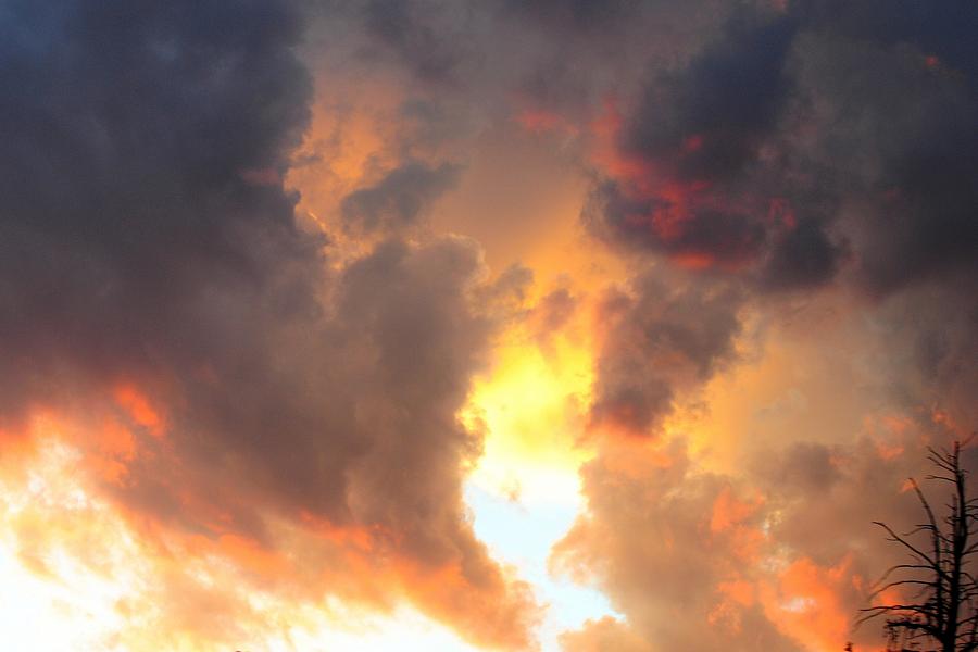 Fiery Sky Photograph by Marilyn Burton