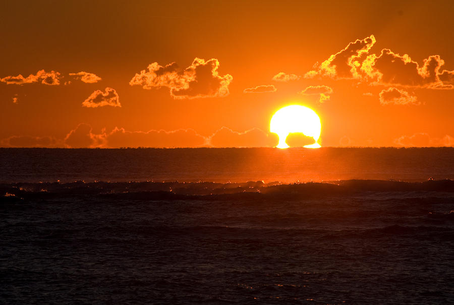 Fiery Sunrise Photograph by Greg Graham