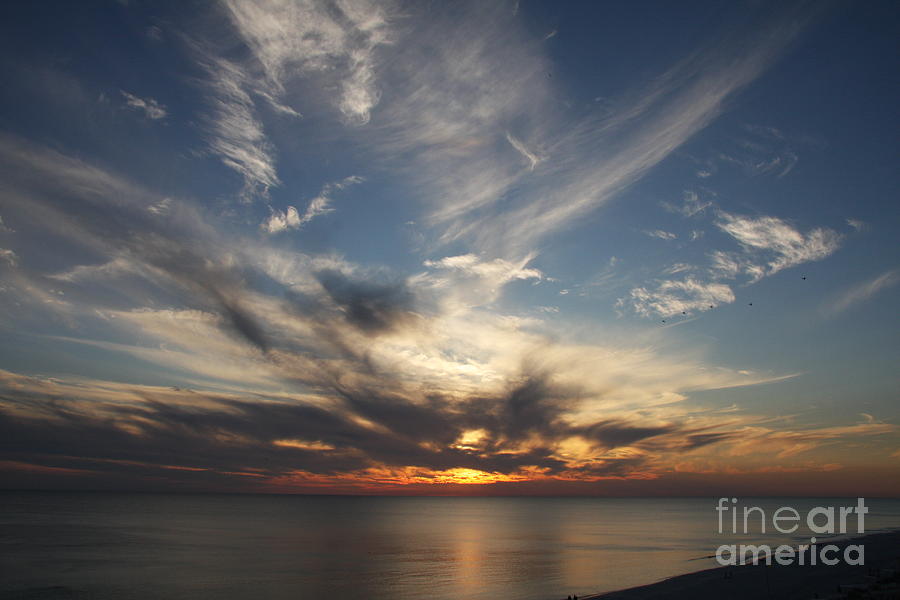 Fiery Sunset Skys Photograph by Christiane Schulze Art And Photography
