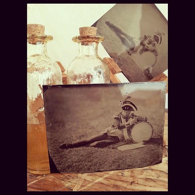 Salem Photograph - Fife And Drum....old School. #tintype by Chris Morgan
