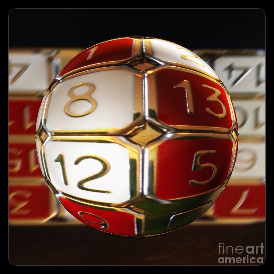 Fifteen Tile Puzzle Globe Two Photograph by Susan Garren