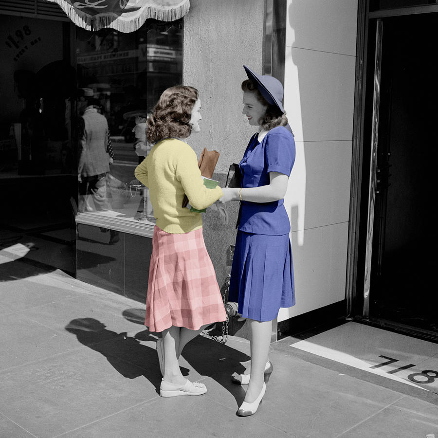 Fifties Girls Photograph by Andrew Fare