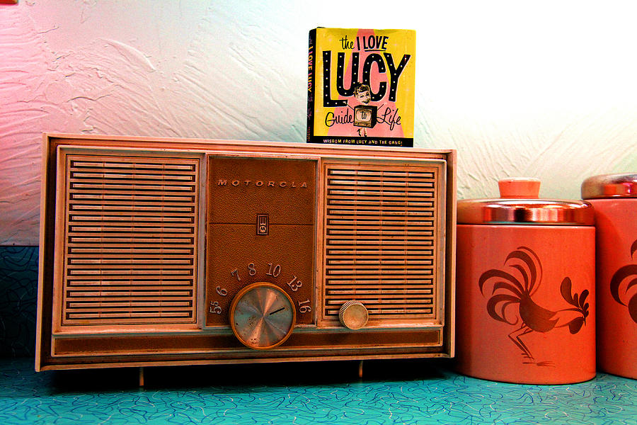 Fifties Radio Photograph by Mike Flynn