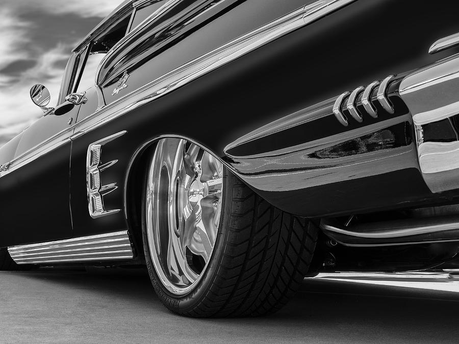 Classic Car Photograph - Fifty Eight Impala by Gary Warnimont