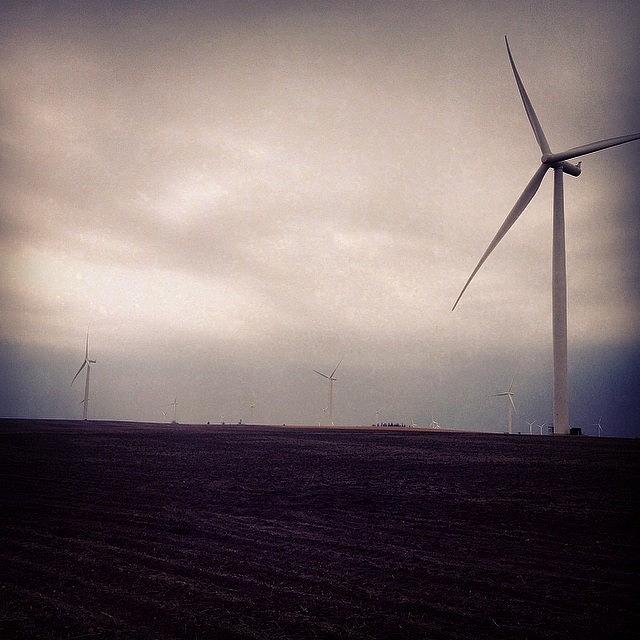 Farm Photograph - Wind/Power by Zach Steele