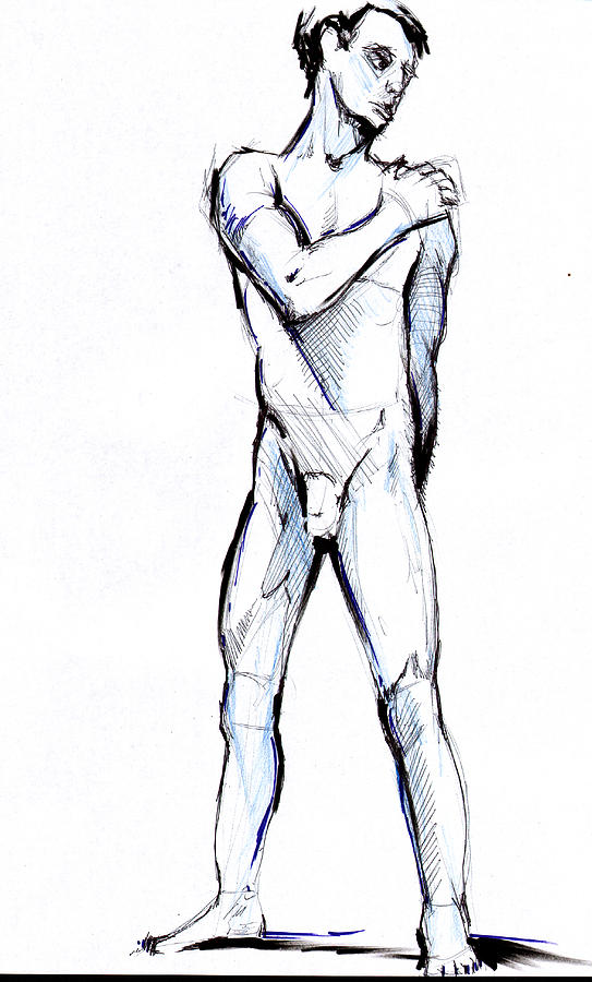 FIgure  Drawing by John Gholson