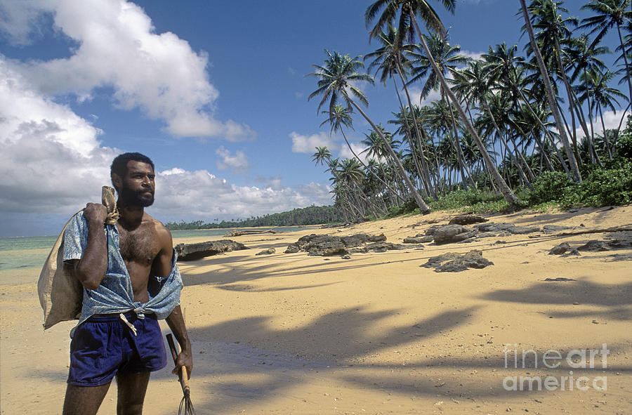 Fijian Fisherman - Viti Levu Photograph by Craig Lovell