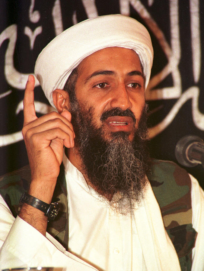FILE PHOTO Colin Powell Warns Of Bin Laden And Iraqi Partnership Photograph by Getty Images FILE PHOTO Colin Powell Warns Of Bin Laden And Iraqi Partnership Photograph by Getty Images