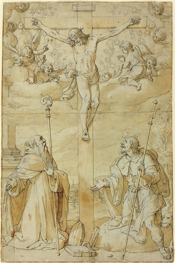 Filippo Bellini Italian, 1550-1555 - 1604 Drawing by Quint Lox | Fine ...