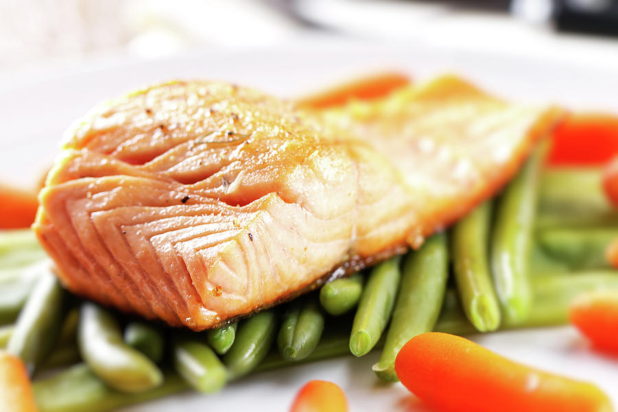 Fillet Of Salmon Photograph by Svariophoto Fillet Of Salmon Photograph by Svariophoto