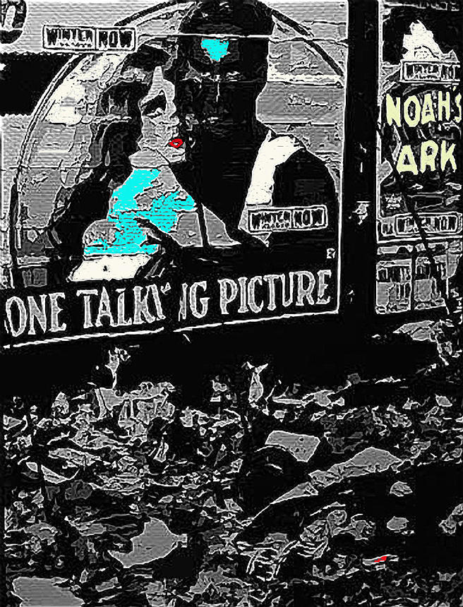 Film homage Dolores Costello George OBrien Noahs Ark 1928 Ralph Steiner 1929-2008 Photograph by David Lee Guss