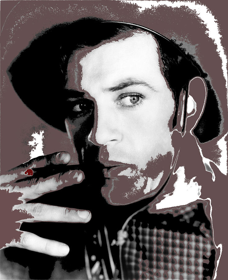 Film homage Gary Cooper smoking The Virginian 1929-2014 Photograph by David Lee Guss