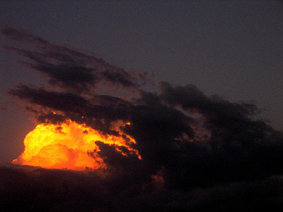Film homage Vittorio Storaro Apocalypse Now 1979 apocalyptic clouds Casa Grande Arizona 2004 Photograph by David Lee Guss