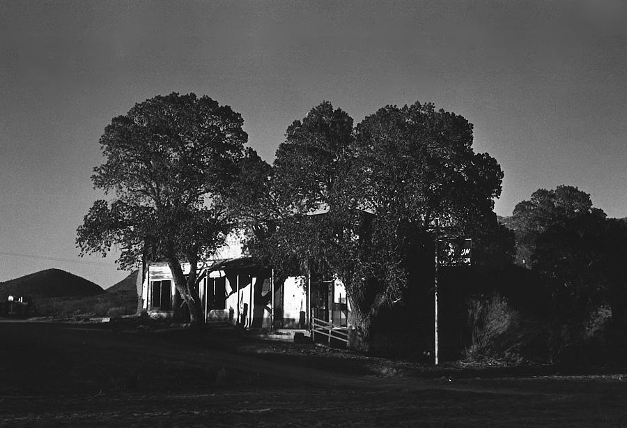 Film noir cinematographer Burnett Guffey In a Lonely Place 1 ghost town Gleeson AZ 1971 Photograph by David Lee Guss