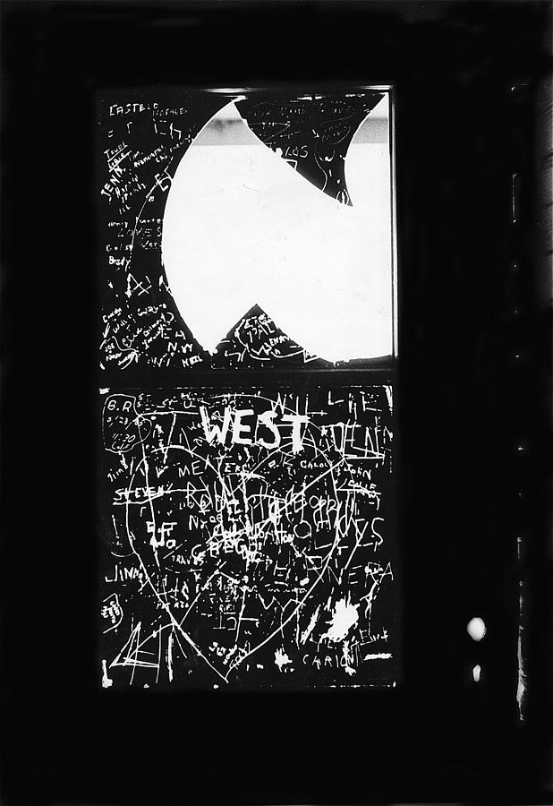 Film noir Edward G. Robinson Nightmare 1956 restroom window  sentinel Arizona 1968 Photograph by David Lee Guss