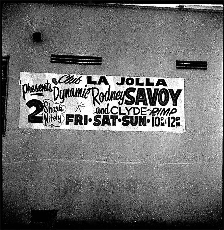 Film Noir Elia Kazan Johnny Mercer Blues In The Night 1941 Club La Jolla South Tucson Az 1967 Photograph