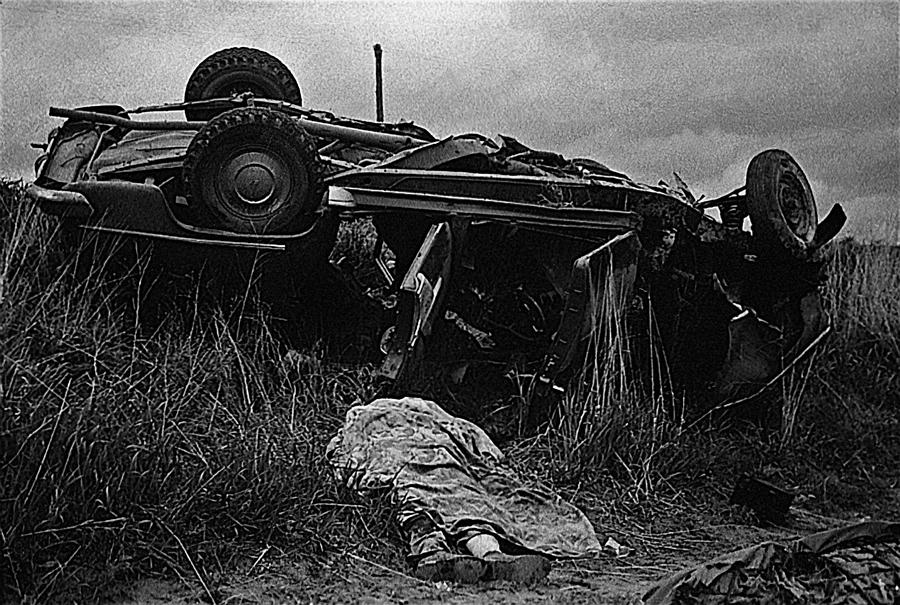 Film noir  Richard Widmark Kiss of Death 1947 Aberdeen South Dakota 1964-2008 Photograph by David Lee Guss