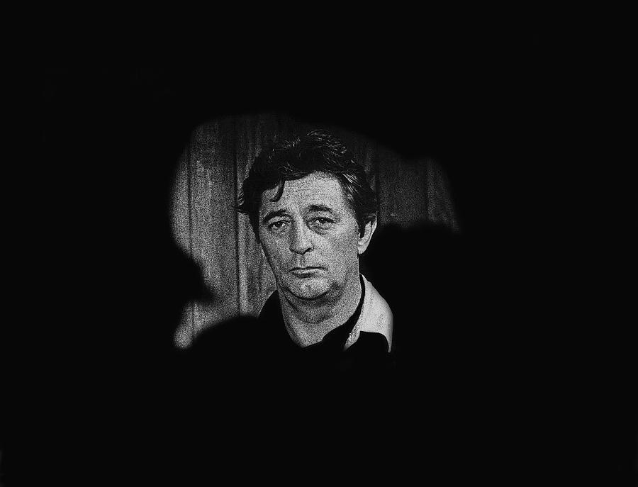 Film noir the king of noir robert mitchum young billy young set Old Tucson Arizona 1968 Photograph by David Lee Guss