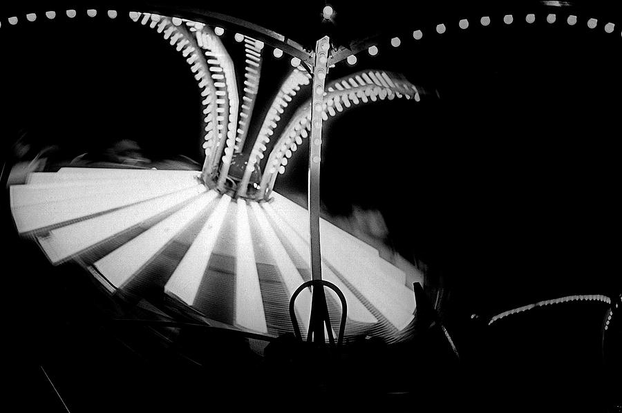 Film noir The Night Holds Terror 1955 Midway Minnesota State Fair St. Paul Minnesota 1966-2008 Photograph by David Lee Guss