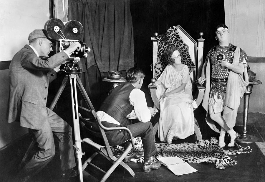 Actor Photograph - Film Set, 1922 by Granger