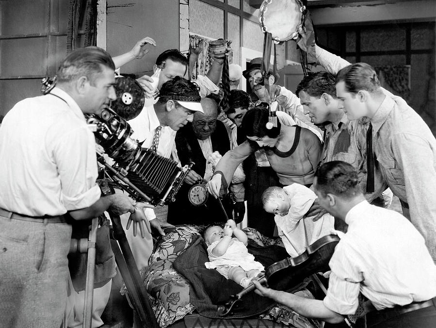 Filming The Baby Photograph by Underwood Archives