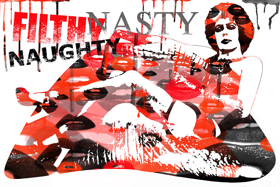 Filthy Nasty Naughty Digital Art by Patricia Lintner