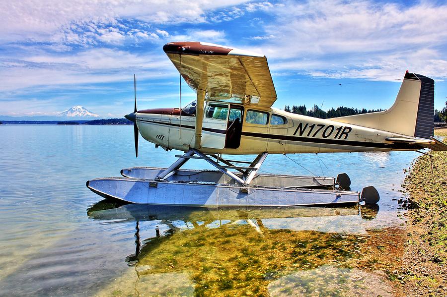 Airplane Photograph - Filucy Bay Airport by Benjamin Yeager