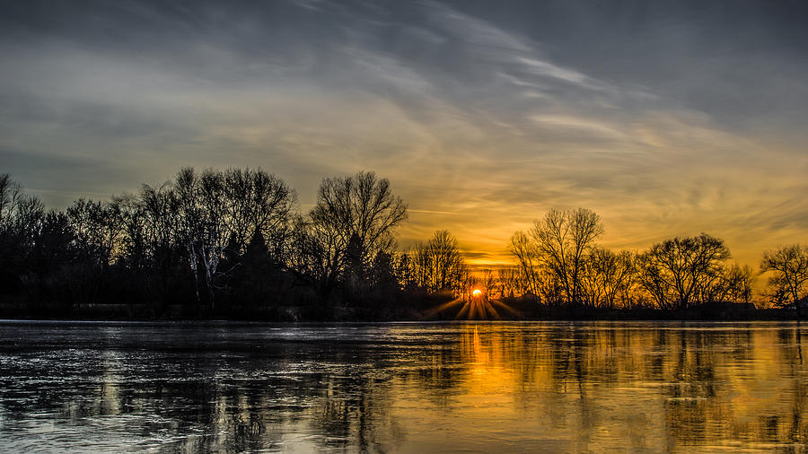 Final Rays Photograph by Randy Scherkenbach - Fine Art America