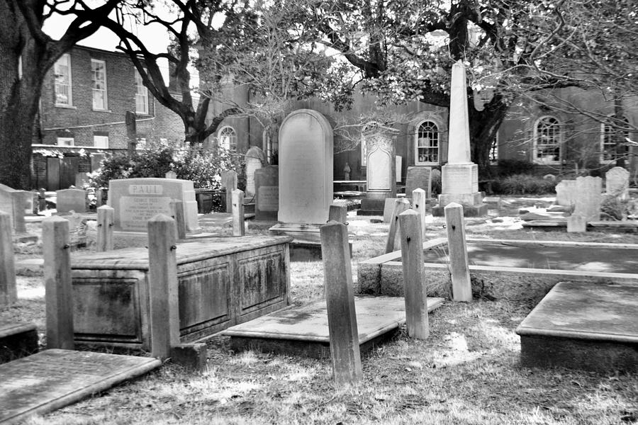 Final Resting Place Charleston SC Photograph by Lisa Wooten