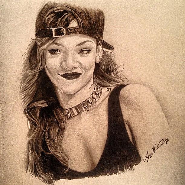 Finally Done @badgalriri Hope You Like Photograph by Tyre Thwaites