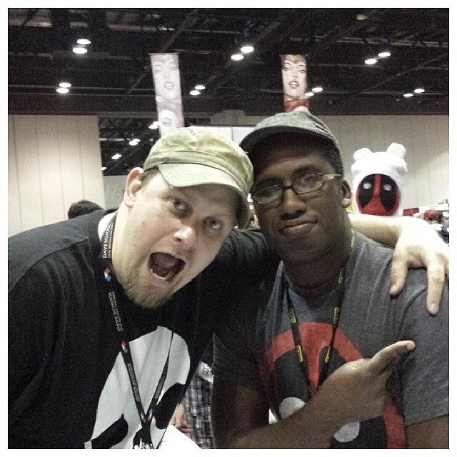 Megacon Photograph - Finally Got To Meet Skottie Young. This by Ashon Wynn