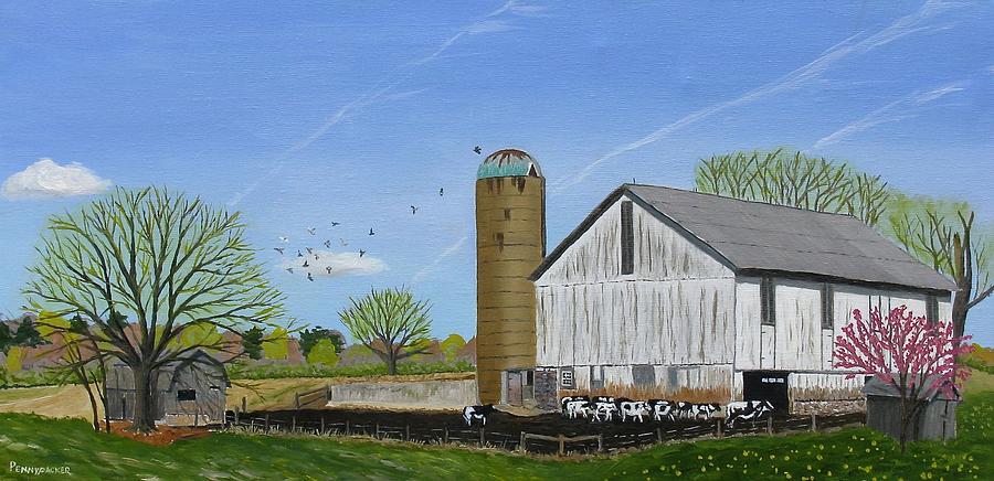 Finally  Its Spring Painting by Barb Pennypacker