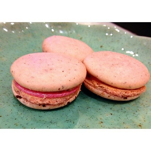 Finally Made Raspberry Macaroons With Photograph by Lauren Cousino