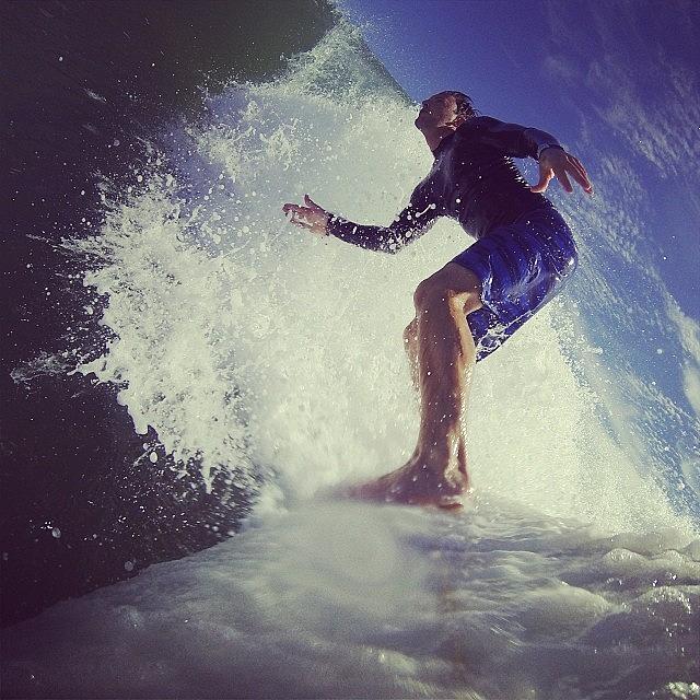 Finally Off On A Day With Surf! Photograph by Brandon Rice