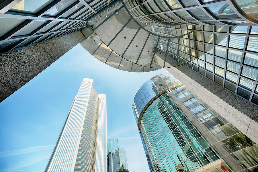 Financial District, Frankfurt, Germany Photograph by Kontrast-fotodesign