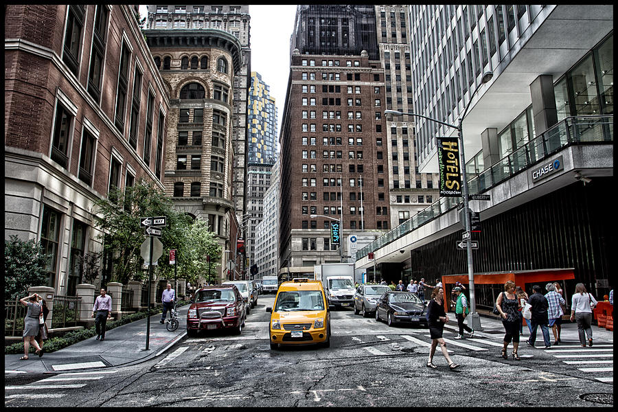 Financial District Photograph by Jason Wolters