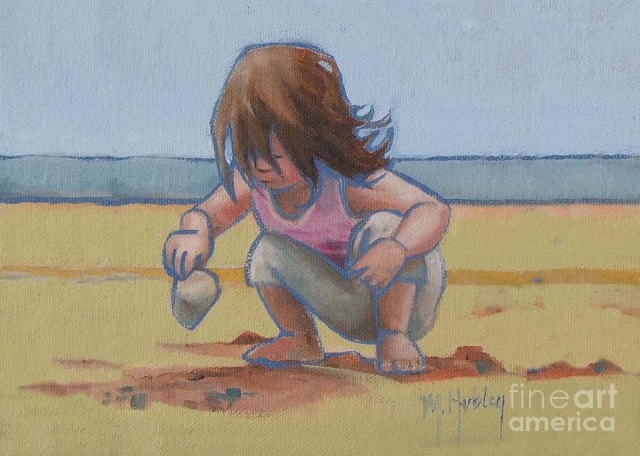 Finding a Shell Painting by Mary Hubley
