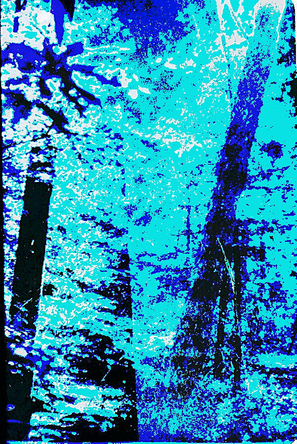 Abstract Painting - Fine Art Original Digital Forest Scene Maryland by G Linsenmayer