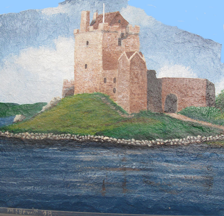 Fine Irish Castle Painting by Barbara McDevitt