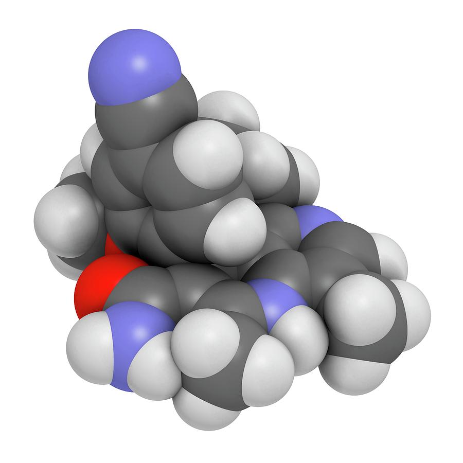 Finerenone Heart Failure Drug Molecule Photograph By Molekuul/science ...