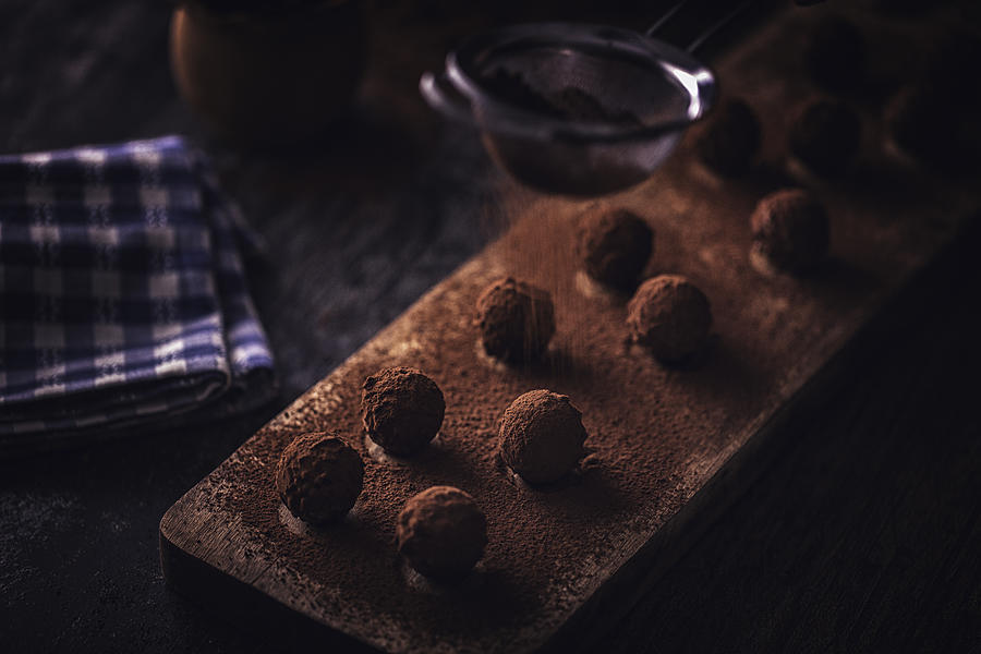 Finest Chocolate Pralines Photograph by GMVozd
