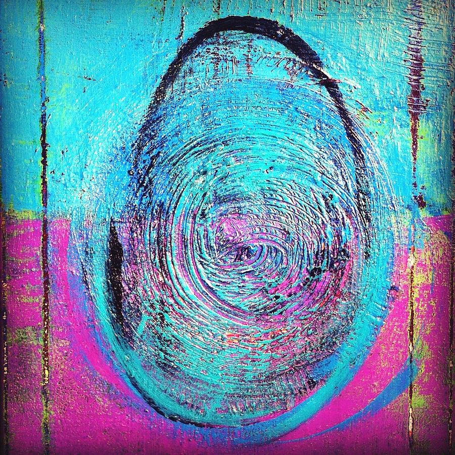 Fingerprint Painting by Danielle Rourke