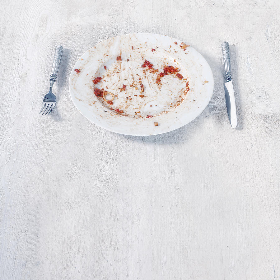 Tomato Photograph - Finished Plate by Joana Kruse