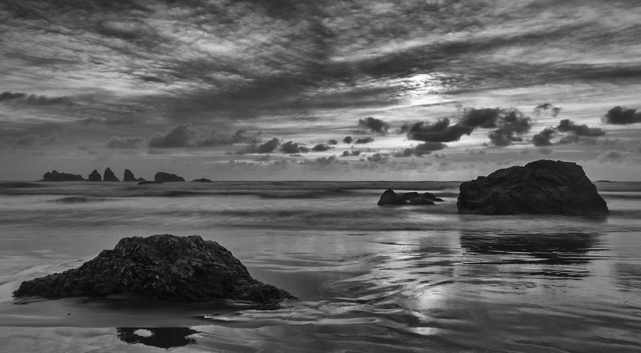 Black And White Photograph - Finishing the Day II by Jon Glaser