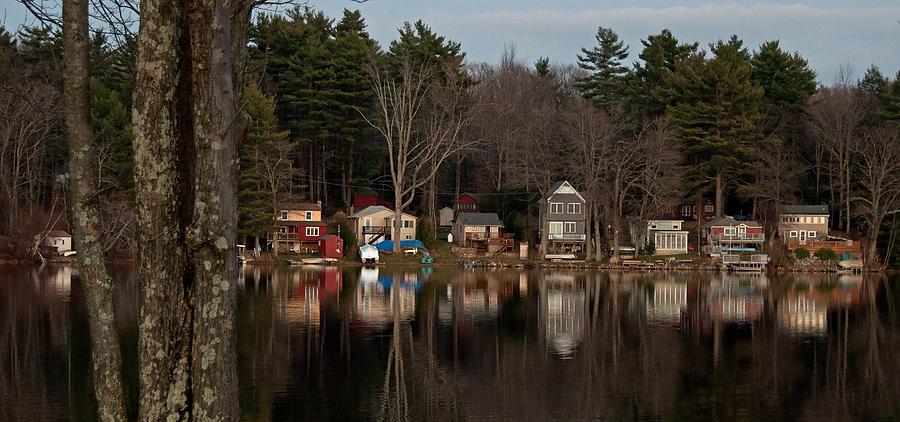 Finn Village On Demond Pond - Rutland Massachusetts Photograph by John Black